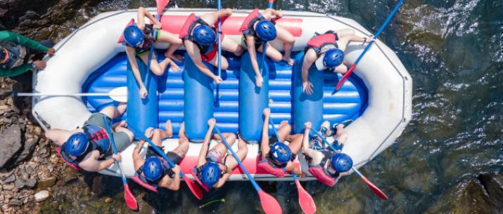 Family Float -Raft Uganda