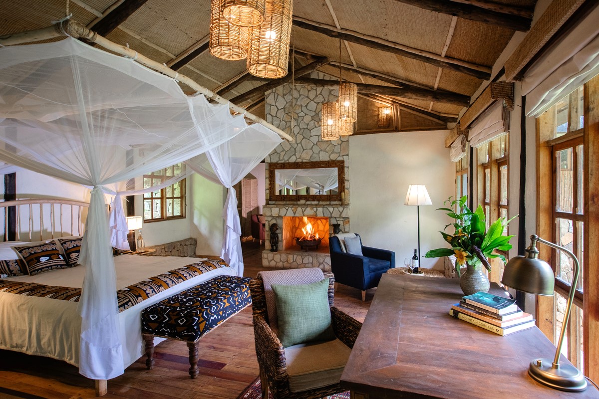 Volcanoes-Bwindi-Lodge-Room